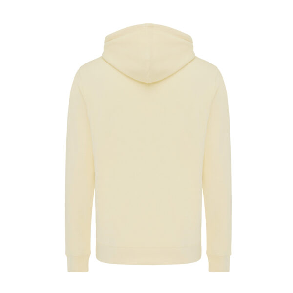 Iqoniq Rila lightweight recycled cotton hoodie - Cream Yellow