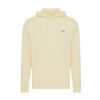 Iqoniq Rila lightweight recycled cotton hoodie - Cream Yellow