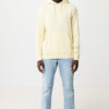 Iqoniq Rila lightweight recycled cotton hoodie - Cream Yellow