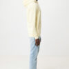 Iqoniq Rila lightweight recycled cotton hoodie - Cream Yellow