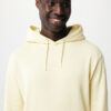 Iqoniq Rila lightweight recycled cotton hoodie - Cream Yellow