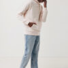 Iqoniq Rila lightweight recycled cotton hoodie - Cloud Pink