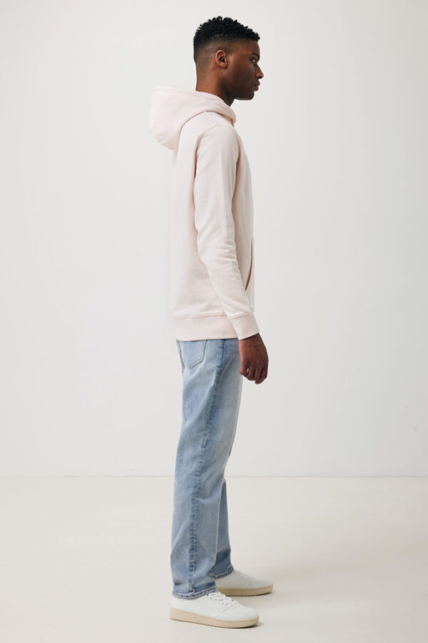 Iqoniq Rila lightweight recycled cotton hoodie - Cloud Pink