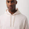 Iqoniq Rila lightweight recycled cotton hoodie - Cloud Pink