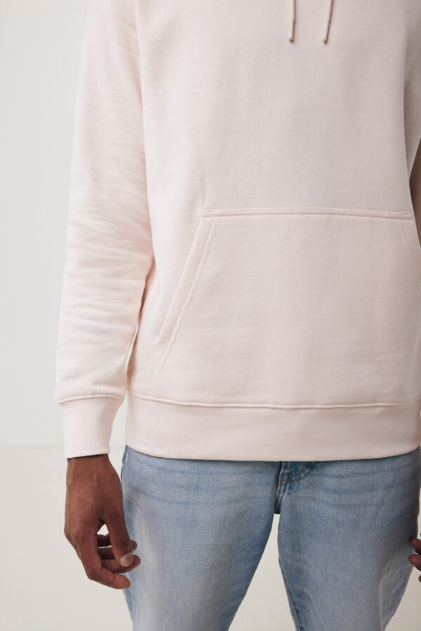 Iqoniq Rila lightweight recycled cotton hoodie - Cloud Pink