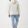 Iqoniq Rila lightweight recycled cotton hoodie - Ivory White