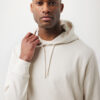 Iqoniq Rila lightweight recycled cotton hoodie - Ivory White