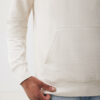 Iqoniq Rila lightweight recycled cotton hoodie - Ivory White