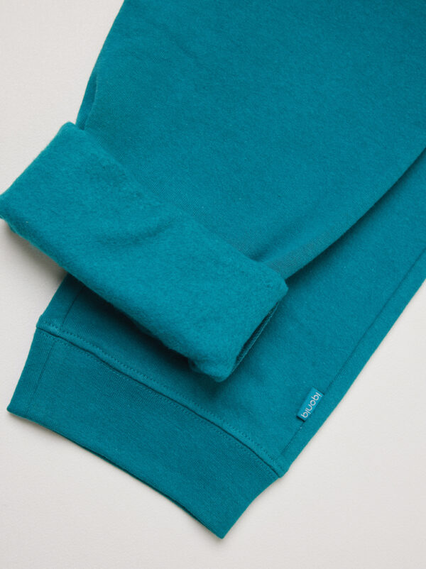 Iqoniq Cooper recycled cotton jogger - Verdigris