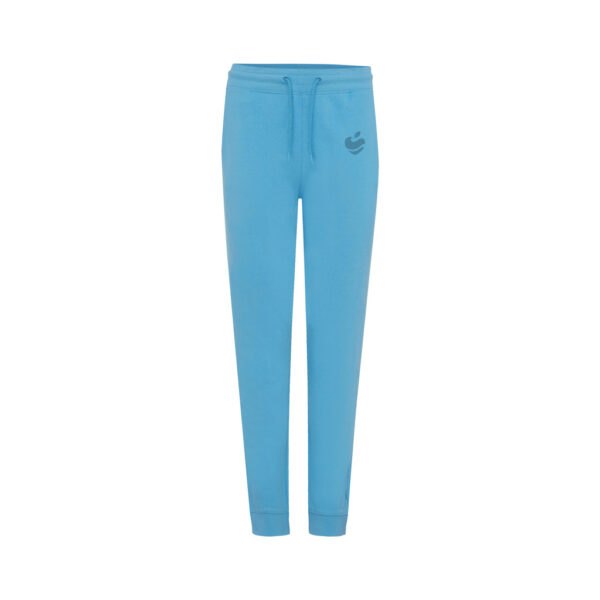 Iqoniq Cooper recycled cotton jogger - Tranquil Blue