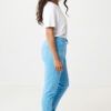 Iqoniq Cooper recycled cotton jogger - Tranquil Blue