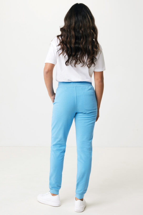 Iqoniq Cooper recycled cotton jogger - Tranquil Blue