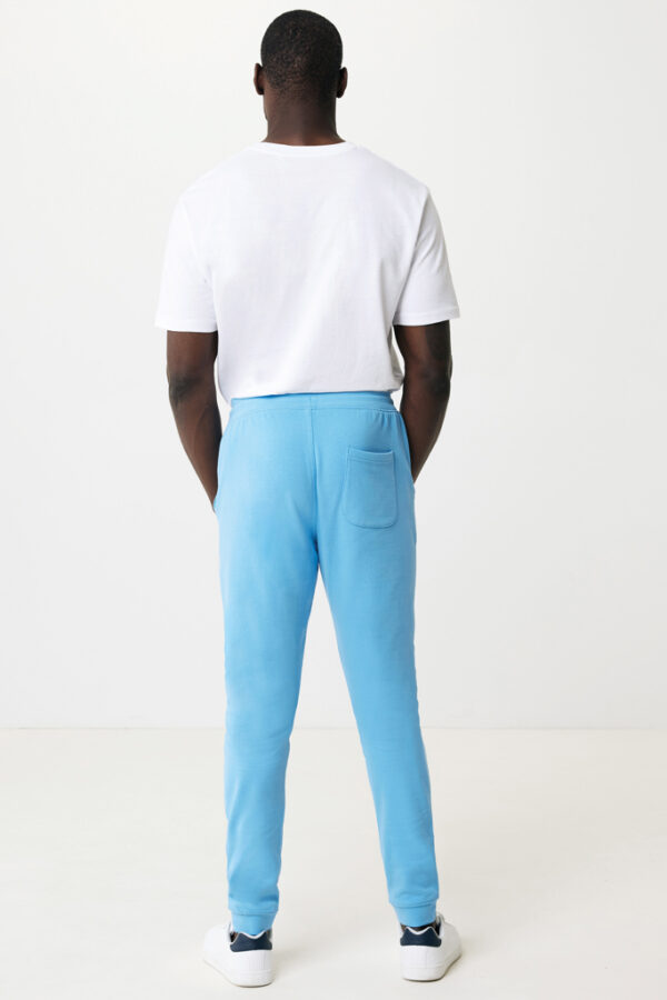 Iqoniq Cooper recycled cotton jogger - Tranquil Blue