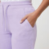 Iqoniq Cooper recycled cotton jogger - Lavender