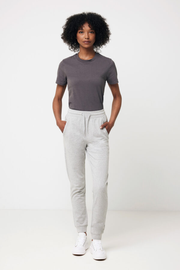 Iqoniq Cooper recycled cotton jogger - Heather Grey