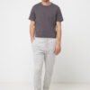 Iqoniq Cooper recycled cotton jogger - Heather Grey