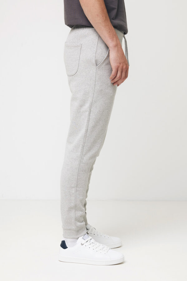 Iqoniq Cooper recycled cotton jogger - Heather Grey