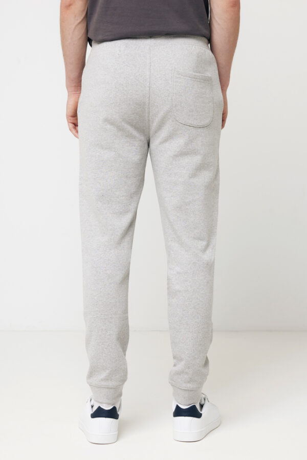 Iqoniq Cooper recycled cotton jogger - Heather Grey