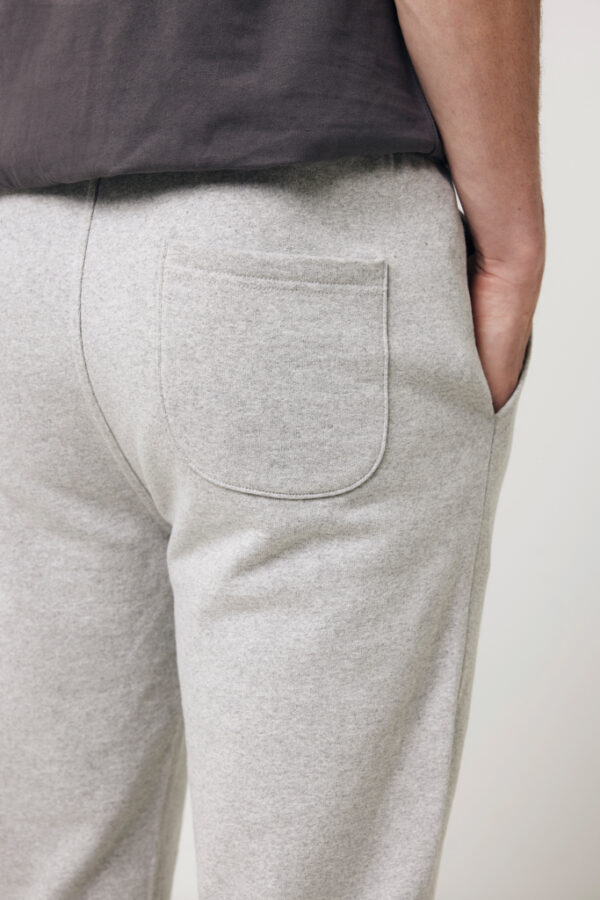 Iqoniq Cooper recycled cotton jogger - Heather Grey