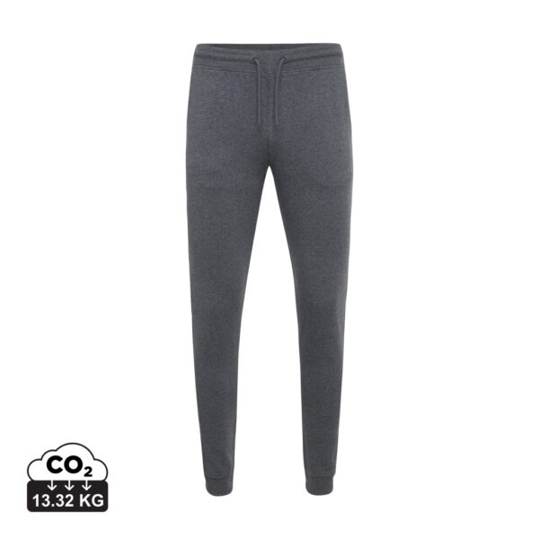 Iqoniq Cooper recycled cotton jogger - Heather Anthracite