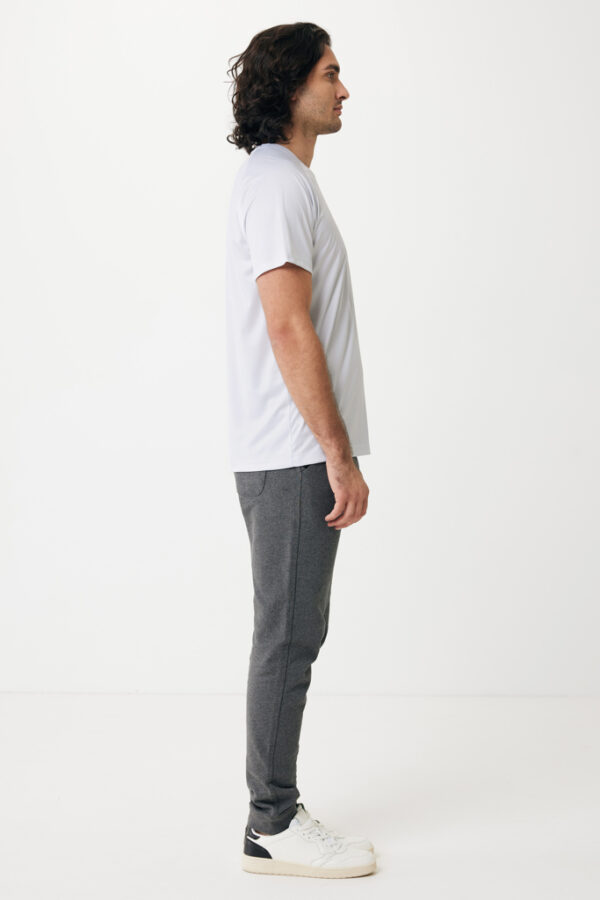 Iqoniq Cooper recycled cotton jogger - Heather Anthracite