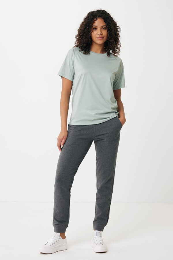 Iqoniq Cooper recycled cotton jogger - Heather Anthracite