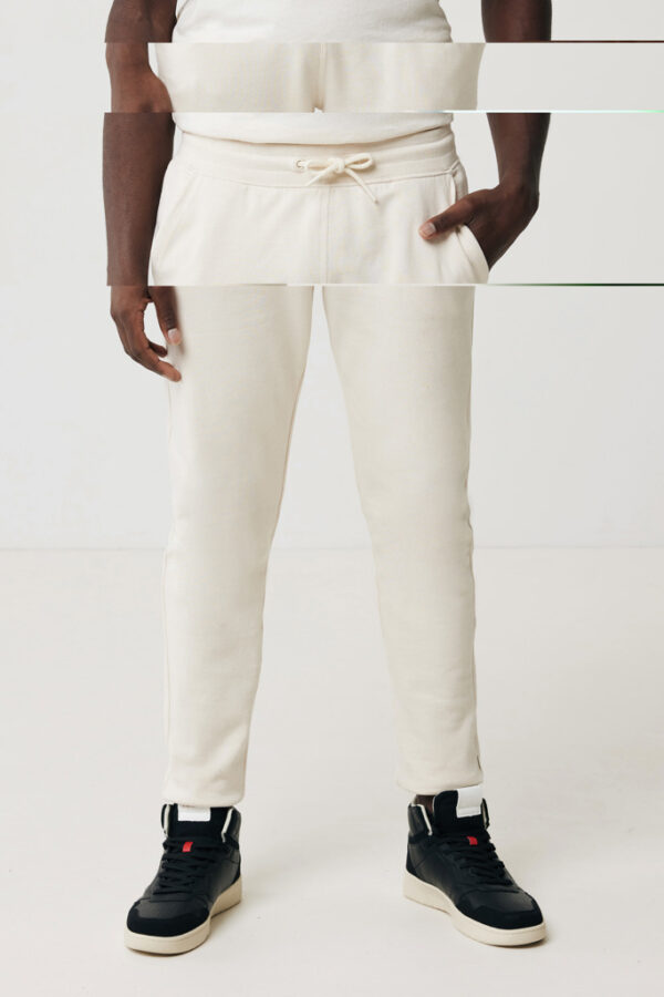 Iqoniq Cooper recycled cotton jogger - Natural Raw