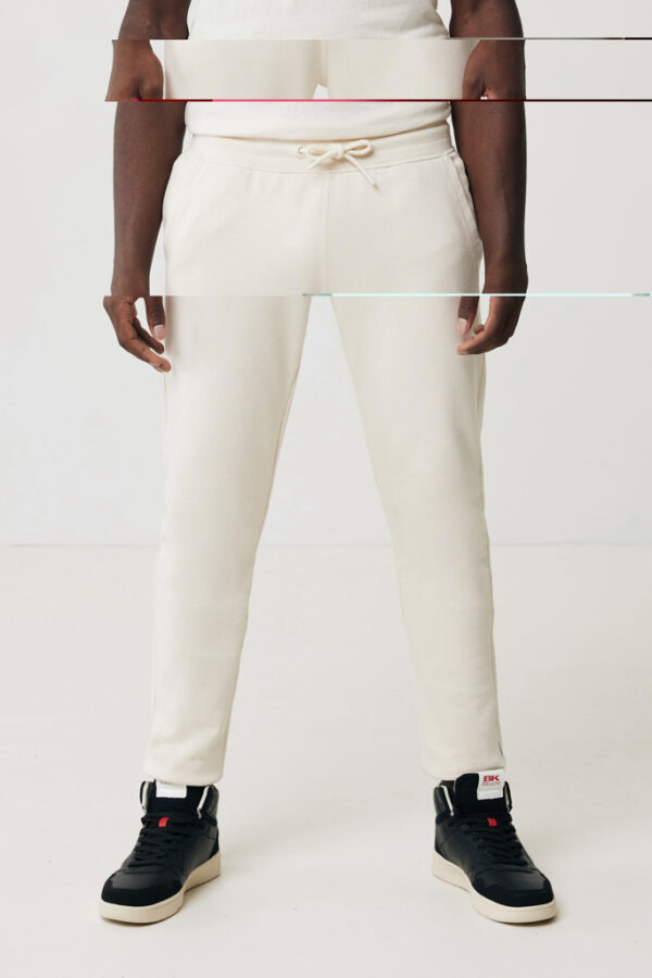 Iqoniq Cooper recycled cotton jogger - Natural Raw