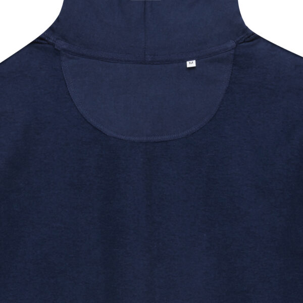 Iqoniq Abisko recycled cotton zip through hoodie - Navy