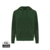 Iqoniq Abisko recycled cotton zip through hoodie - Forest Green