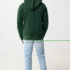 Iqoniq Abisko recycled cotton zip through hoodie - Forest Green