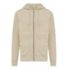 Iqoniq Abisko recycled cotton zip through hoodie - Desert