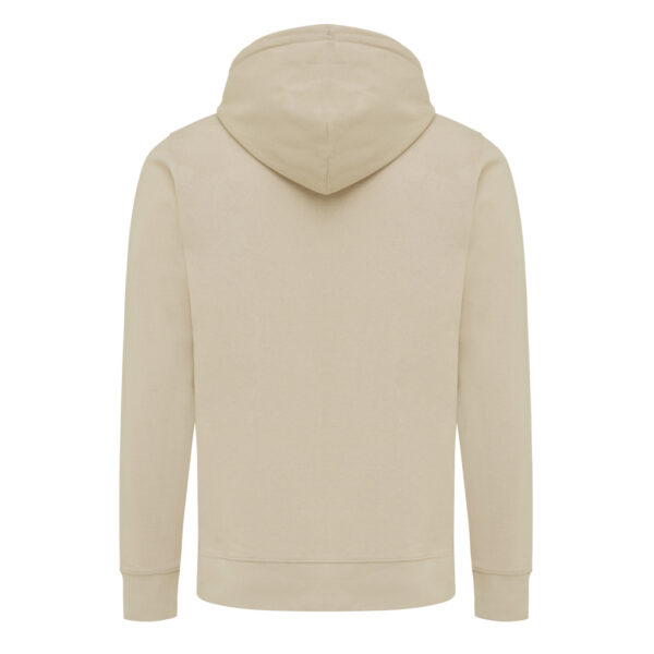 Iqoniq Abisko recycled cotton zip through hoodie - Desert