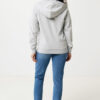 Iqoniq Abisko recycled cotton zip through hoodie - Heather Grey