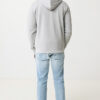 Iqoniq Abisko recycled cotton zip through hoodie - Heather Grey