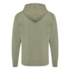 Iqoniq Abisko recycled cotton zip through hoodie - Heather Green