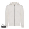 Iqoniq Abisko recycled cotton zip through hoodie - Natural Raw