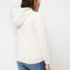 Iqoniq Abisko recycled cotton zip through hoodie - Natural Raw