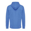 Iqoniq Abisko recycled cotton zip through hoodie - Heather Blue