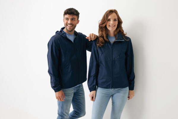 Iqoniq Logan recycled polyester lightweight jacket - Navy