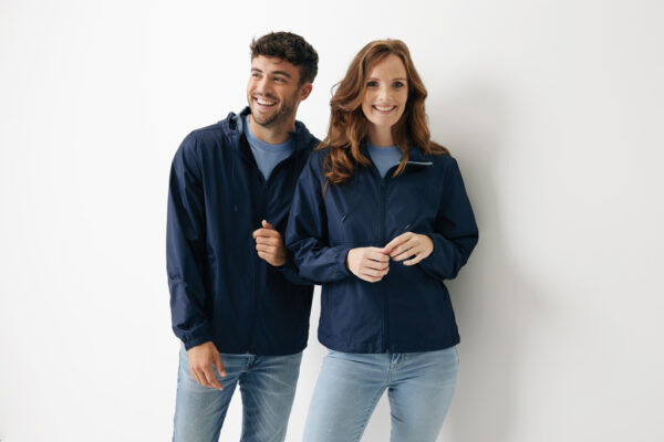 Iqoniq Logan recycled polyester lightweight jacket - Navy