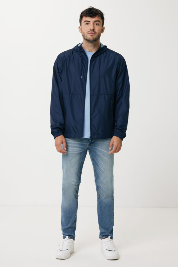 Iqoniq Logan recycled polyester lightweight jacket - Navy