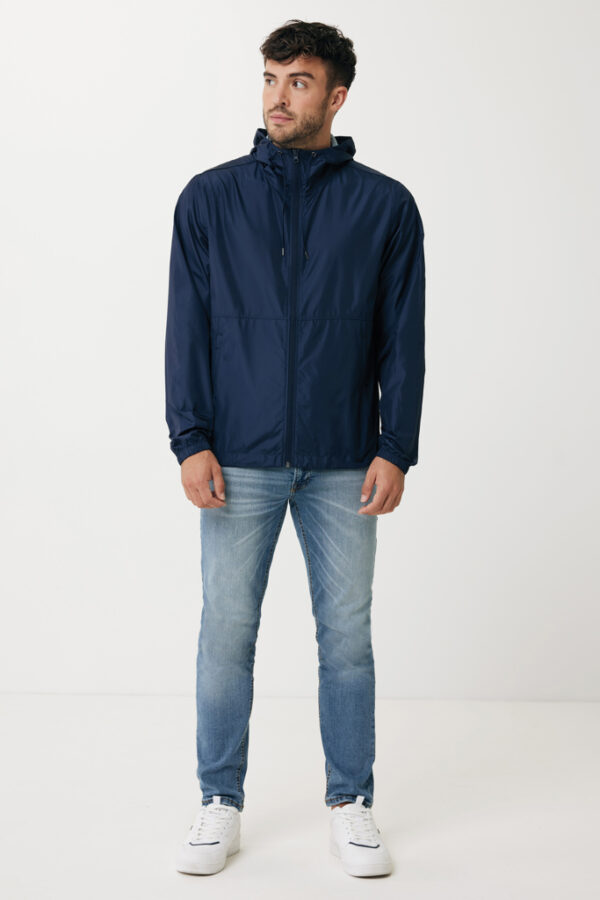 Iqoniq Logan recycled polyester lightweight jacket - Navy