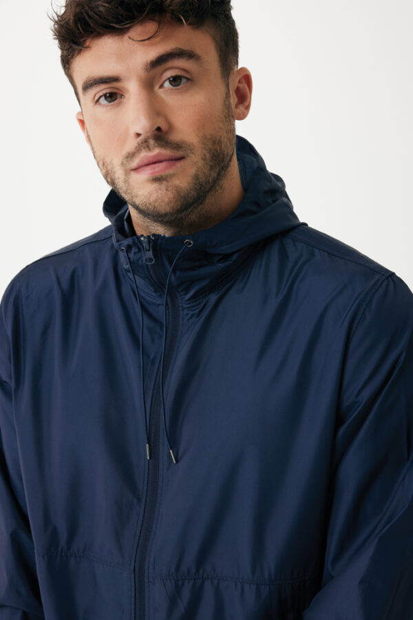 Iqoniq Logan recycled polyester lightweight jacket - Navy