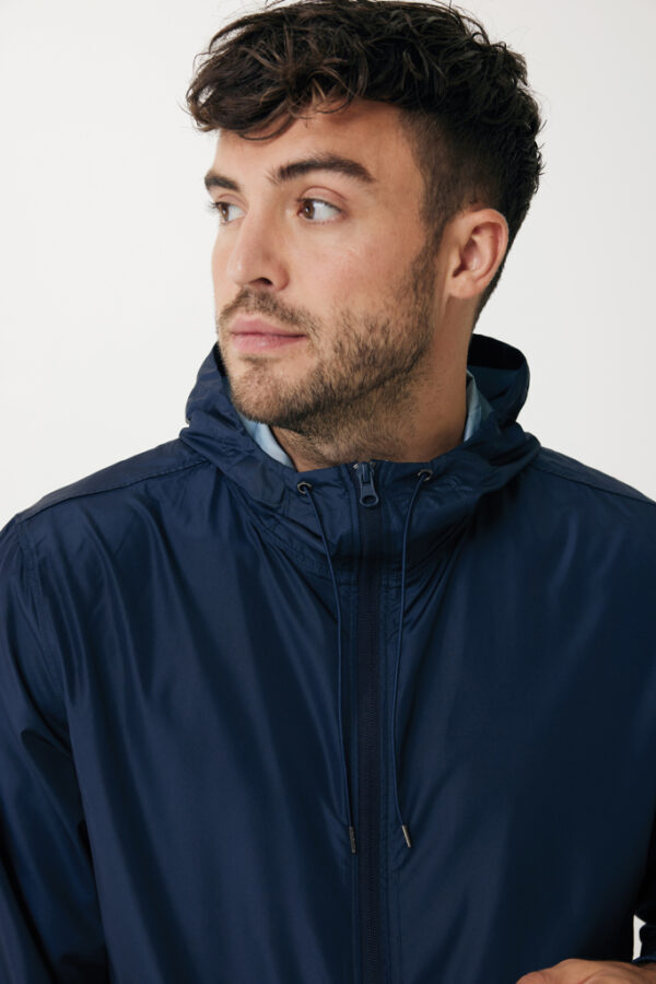 Iqoniq Logan recycled polyester lightweight jacket - Navy