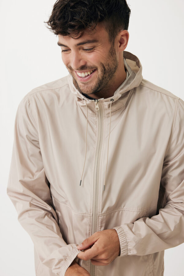 Iqoniq Logan recycled polyester lightweight jacket - Beige