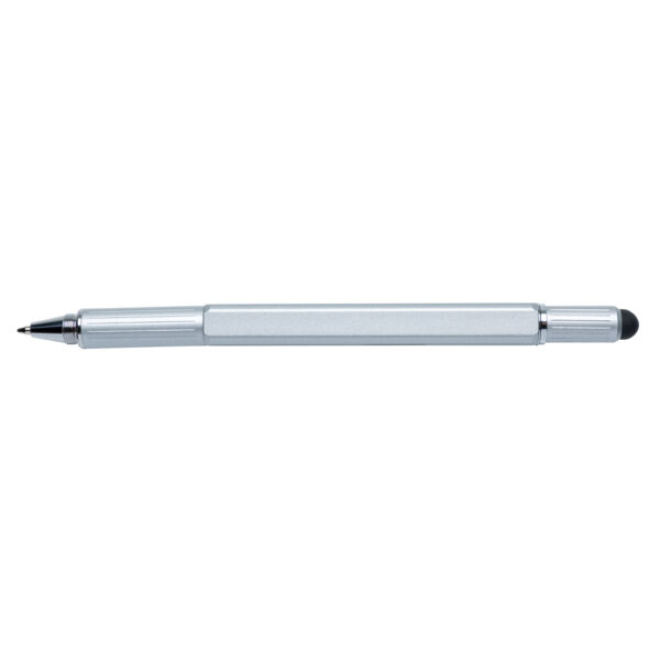 5-in-1 aluminium toolpen - Grey