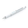 5-in-1 aluminium toolpen - Grey