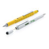 5-in-1 aluminium toolpen - Grey