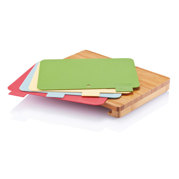 Cutting board with 4pcs hygienic boards - Home & Barware